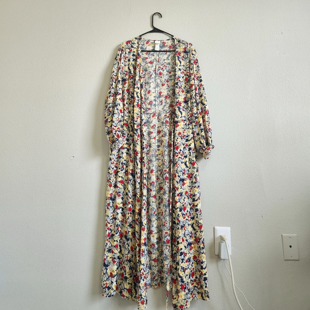 H&M Multicolored Wrap Dress